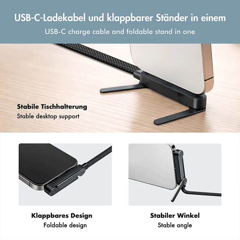 LogiLink USB 2.0 Type-C kaapeli C/uros C/uros 480 Mbps 240W litteä musta 1,5 m