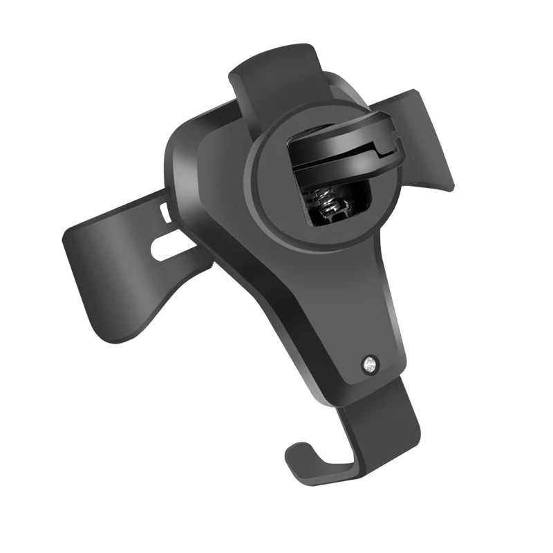 LogiLink AA0164 yleinen älypuhelimen ilmanvaihtoteline autoon, 360° kierto, yhden käden käyttö, musta