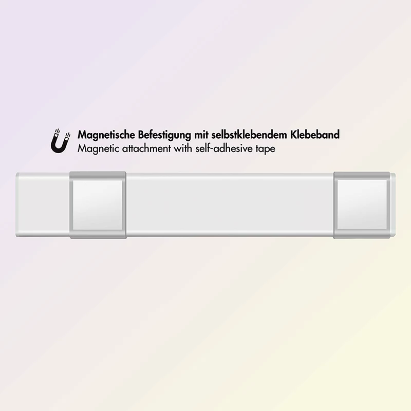 LogiLink LED-kaappivalaisin, erittäin ohut, PIR-tunnistin, 200mm, 80lm