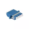 LogiLink LC Quad kuituadapteri, 12 kpl pakkaus, sininen, laippa-asennus, singlemode
