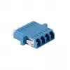 LogiLink LC Quad kuituadapteri, 12 kpl pakkaus, sininen, laippa-asennus, singlemode