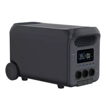 LOGILINK kannettava voimala PPS3000, 3000W LiFePO4, 2560Wh, Tuya Smart, UPS