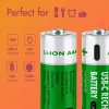 LogiLink LR03RCB2 USB-C ladattavat AAA Li-Ion -paristot, 1,5V, 2 kpl:n pakkaus