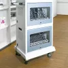 LogiLink SCS0150 rullavaunun alusta monilatausasemille ja -kaapeille, metalli, harmaa
