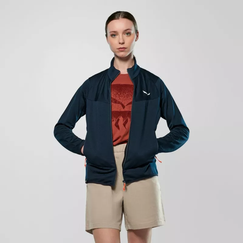 Salewa Puez Altavia PL naisten fleece-takki Navy Blazer 36 (S)