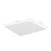 LogiLink EO0086 lattiansuojamatto, 117 x 120 cm, erittäin pehmeä, läpinäkyvä, liukumaton, koville lattioille