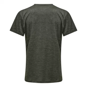 Salewa Puez Melange Dry lyhythihainen t-paita - Dark Olive Melange - XL