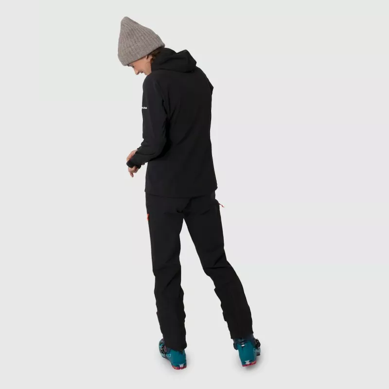 Salewa Sella Durastretch naisten pyöräilyhousut Black Out EU 36 (S)