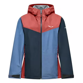 Salewa Puez Aqua 4 PTX 2.5L naisten hardshell-takki - Etruscan Red/Multi - koko S