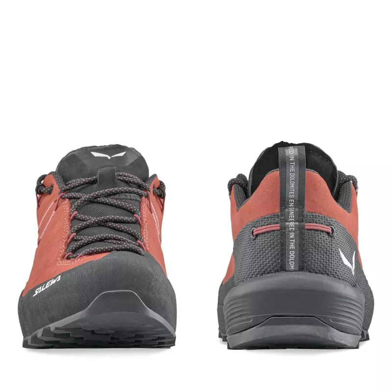 Salewa Wildfire Leather 2 GTX naisten lähestymiskengät - etruskinpunainen/musta - EU 42