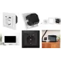 LogiLink PA0262B seinäpistorasia 1 Schuko-pistorasialla, 1 USB-A- ja 1 USB-C-laturi, musta