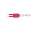 LogiLink Uniboot Push-Pull LC-LC OM4 monimuotokuitu-patchkaapeli, 1,0 m, LSZH, Heather Violet