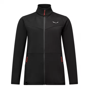 Salewa naisten Puez Cammino Polarlite fleece-takki Black Out koko 40 (L)