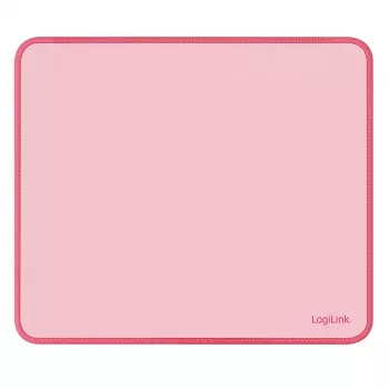 LogiLink hiirimatto 220 x 250 mm pinkki - kangaspinta, liukumaton kumipohja