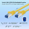 LogiLink Cat.6A S/FTP LSZH patchkaapeli, CCA, keltainen, 10 m, EconLine