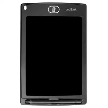 LogiLink LCD-piirustuslevy 8,5 tuumaa musta magneeteilla