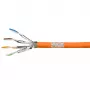 LogiLink Cat.7 600 MHz asennuskaapeli 23 AWG CCA, S/FTP 30 m, oranssi