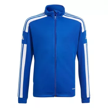 adidas Squadra 21 treeni-huppari nuorille Team Navy Blue/valkoinen 128cm