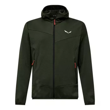 Salewa Puez Altavia PL HD miesten huppu-fleecepusero - tummanoliivi, koko M