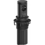 Bachmann ELEVATOR2 Pop-up työpöydän virtamoduuli Schuko-pistorasialla ja 45W USB-C PD, Jet Black, 0,5m kaapeli