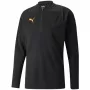 PUMA miesten individualFINAL 1/4 Zip treeni-toppi musta