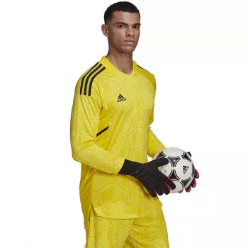 adidas Condivo 22 miesten pitkähihainen maalivahtipaita Solar Yellow
