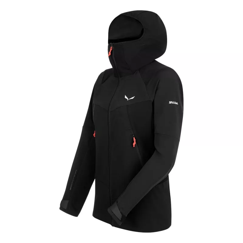 Salewa Sella DST naisten softshell-takki Black Out L
