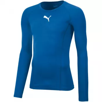Puma Liga Baselayer Tee LS miesten t-paita sininen 655920 02 S