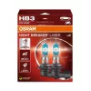 OSRAM Night Breaker Laser HB3 12V 60W P20d halogeenilamppu, 2 kpl:n pakkaus, jopa 150% kirkkaampi, 150m pidempi valokeila, 20% valkoisempi valo