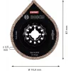 Bosch Expert Carbide-RIFF Starlock segmenttiterä 85 mm RT3 karkea saumalaastin poistoon