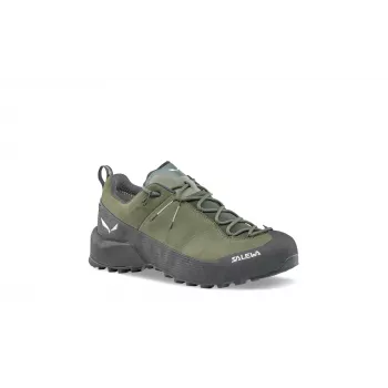 Salewa Wildfire Leather 2 GTX miesten lähestymiskengät Faded Green/musta EU 40.5