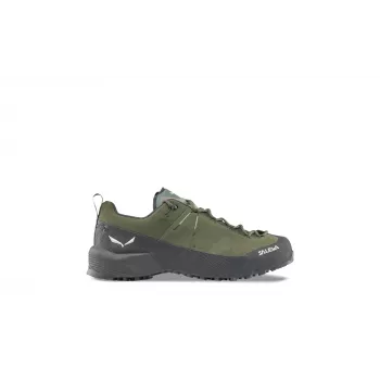 Salewa Wildfire Leather 2 GTX miesten lähestymiskengät Faded Green/musta EU 40.5