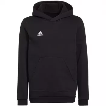 adidas Entrada 22 lasten huppari collegepaita musta 128cm