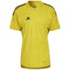 adidas miesten Condivo 22 maalivahtipaita lyhythihainen Solar Yellow HF0138