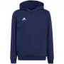adidas Entrada 22 lasten huppari Navy Blue H57517 koko 116 cm