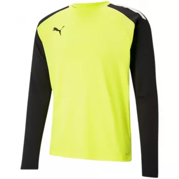 Puma teamPACER GK LS miesten maalivahticollegepaita keltainen-musta XL