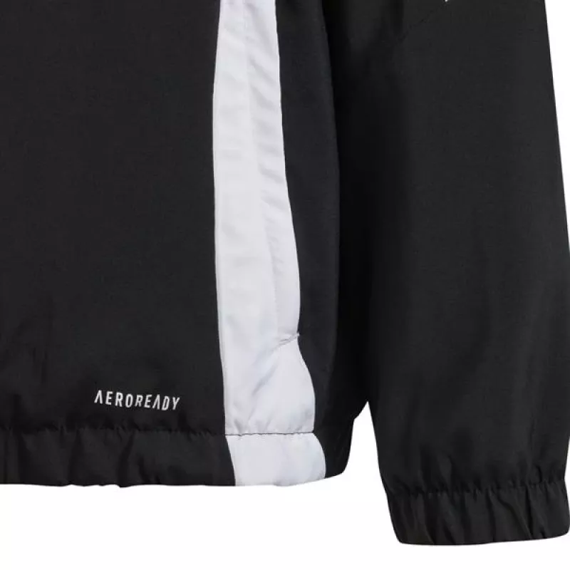 adidas Tiro 24 lasten treenitakki musta 164 cm