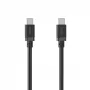 Hama USB-C - USB-C kaapeli, 3 m, 60 W, musta