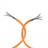 EFB Elektronik INFRALAN bulk-asennuskaapeli 1m SFTP Cat.7 LSZH oranssi