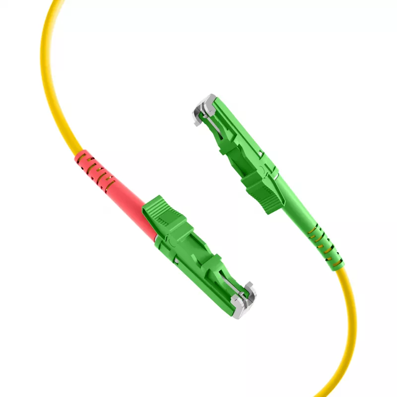 EFB Elektronik duplex-jatkokaapeli E2000/APC-E2000/APC 9/125µm OS2 LSZH keltainen 3,0mm 40m