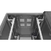 EFB PRO 33U 800x800mm palvelinkaappi RAL9005 rei'itetyillä etu- ja takovilla