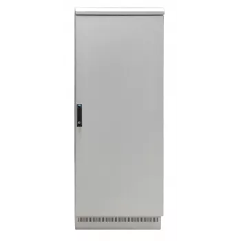 EFB ELEKTRONIK 19 tuuman verkkokaappi 42U 800x800, IP55, esiasennetulla jalustalla, RAL7035