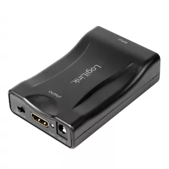 LogiLink CV0160 SCART-HDMI-muunninsovitin, 1080p, musta