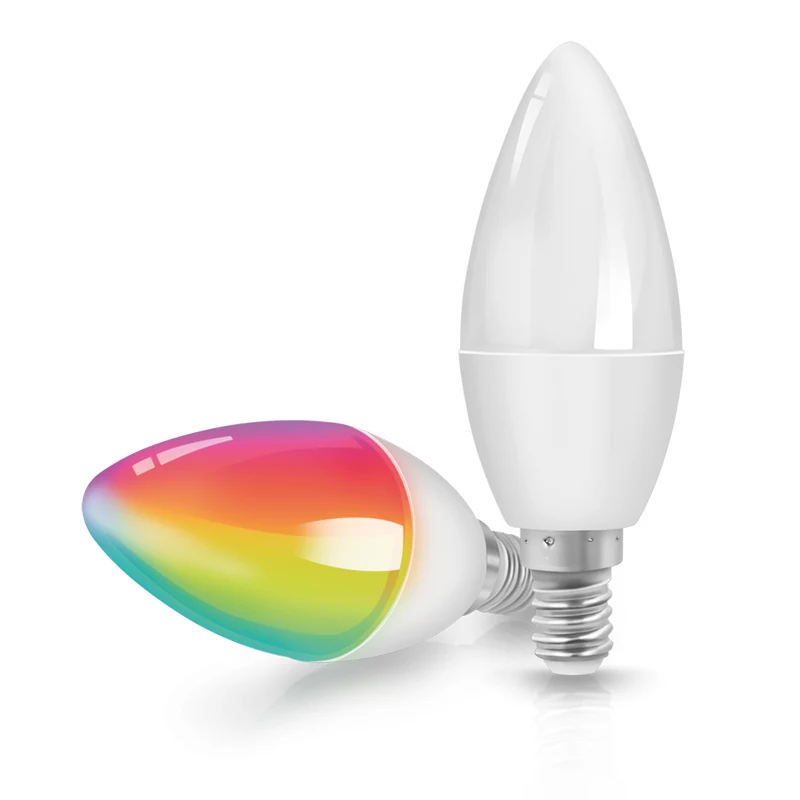 LogiLink WiFi Smart E14 -kynttilälamppu, Tuya-yhteensopiva