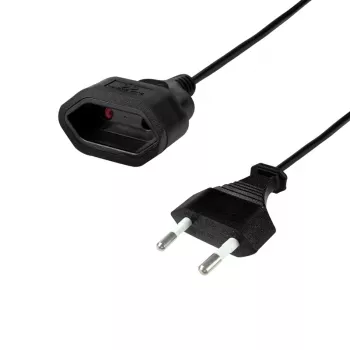 LogiLink jatkojohto CEE 7/16 europistoke - liitin 0,2 m musta