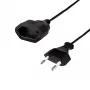 LogiLink jatkojohto CEE 7/16 europistoke - liitin 0,2 m musta