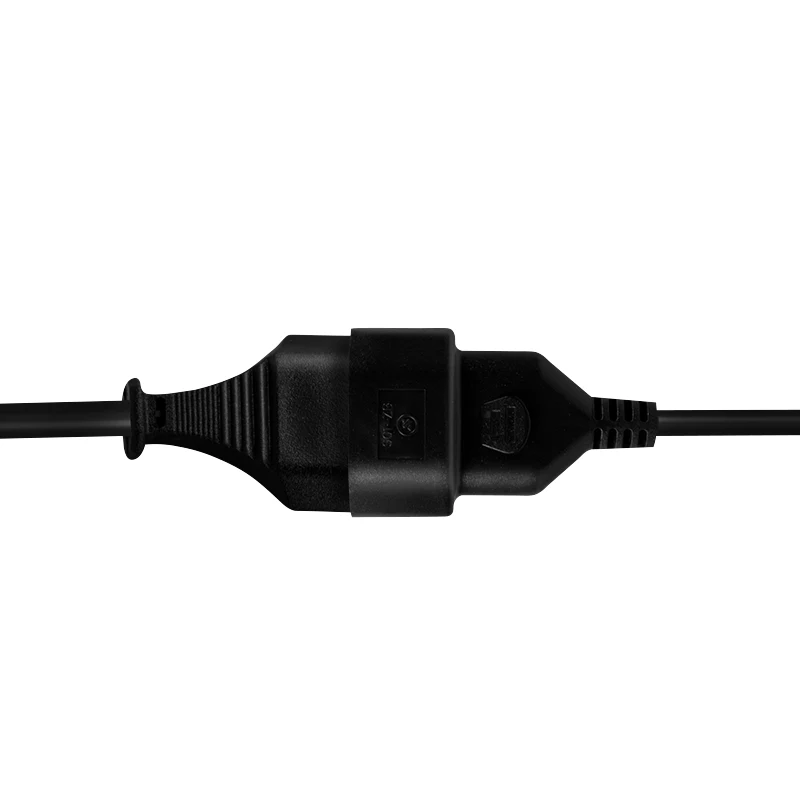 LogiLink jatkojohto CEE 7/16 europistoke - liitin 0,2 m musta
