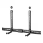 LogiLink BP0205 yleinen soundbar-teline, VESA-teline, syvyys säädettävä 86-155mm, 15kg, musta