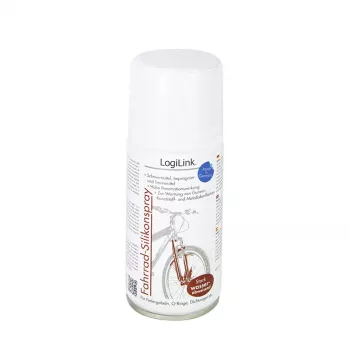 LogiLink silikonispray polkupyörille, liuotinaineella, 150 ml