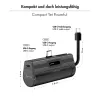 LogiLink kannettava varavirtalähde, LiPo, 4500 mAh, sisäänrakennettu USB-C-pistoke, musta